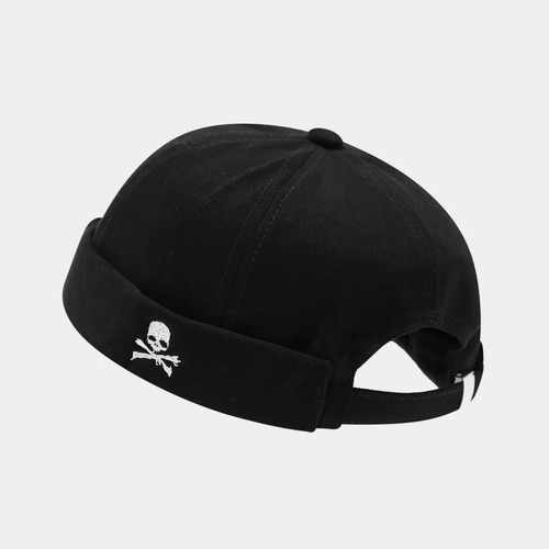 Gorra Hipster Docker Con Bordado De Calaveras