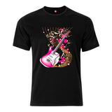 Remera Estampada Varios Diseños Guitarra Electrica