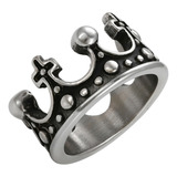 Anillo Forma Corona Acero Inoxidable 316l Quirúrgico Cald 