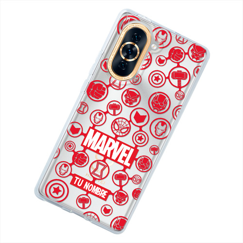 Funda Para Huawei Marvel Superhéroes Personalizada