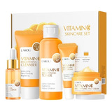 Conjunto Produtos Para Cuidados Com A Pele Série Vitamina C