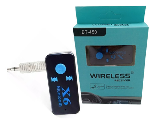 Receptor Bluetooth 5.0 X6 Manos Libres Audio Estéreo Carro