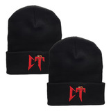 Gorro Bonete Corridos Tumbados Ct Pack 2 Pzs Frío Invierno