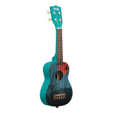 Ukelele Soprano Kala Moonrise Uk-moonrise + Funda Color Celeste