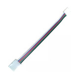 Conector Flexible Rgbw Para Tira Led 5050 Con Cable x50