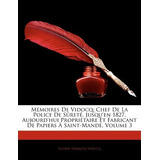 Libro Memoires De Vidocq - Eugne Franois Vidocq