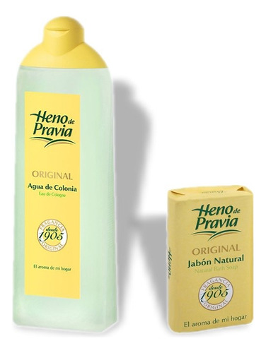 Colonia Heno De Pravia 750ml + Jabón De Tocado Original 150g