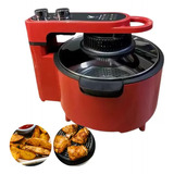 Fritadeira Elétrica Air Fryer Vermelha Mastercook Panela 10l