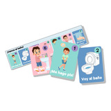 Pack Pictogramas Tarjeta Rutina Dientes Baño Autismo Tea