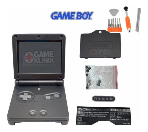 Carcasa Game Boy Advance Sp Gba Kit Completo + H 08