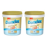 Kit 2x Balde De Cloro 10 Kg Multiação 3 Em 1 Domclor