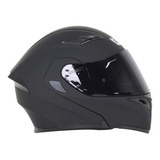 Casco R7 Abatible Unscarred Negro Mate Xxxl (g098)