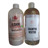 Alisado Marroqui Sin Formol + Shampoo Neutro - 500ml
