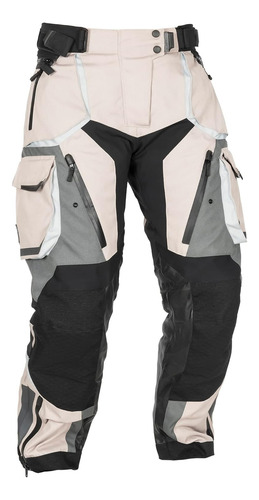 Pantalon Moto Tourmaster Dama Cordura Impermeable Proteccion