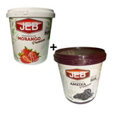 Kit C/2 Preparo Polpa Premium Jeb - Ameixa+frutas Vermelhas