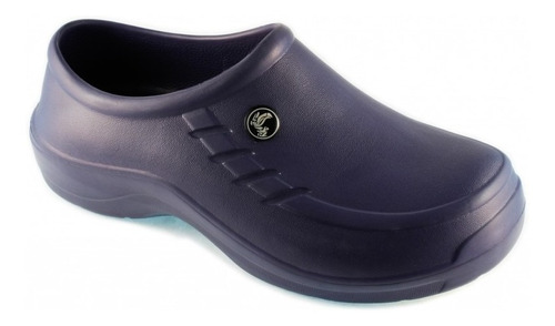 Zueco Evacol Zapato Antideslizante Ref:080 Azul-blanco-negro