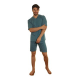 Pijama Paytity Hombre Jersey Liso 100% Algodón Verano 