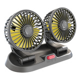 Ventilador Plegable De Doble Extremo De 12v Para Vehículos