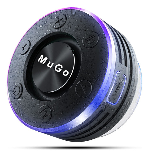 Mugo Altavoz Bluetooth, Altavoz Inalámbrico Con Ventosa, A.