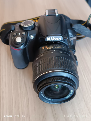 Nikon D3100 +  Lente 18-55mm Vr + Bolsa Nikon Preta