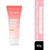 Gel Crema Neutrogena Bright Boost 30spf 40ml