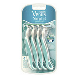 Gillette Venus Simply3 Rastrillos Desechables 4 Pz