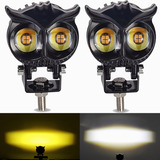  Par Faros Luces Led Auxiliares Para Motos Auto Impermeable