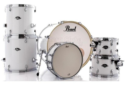 Bateria Pearl Mahogany 20',10',12',14',16'(shell Pack) White