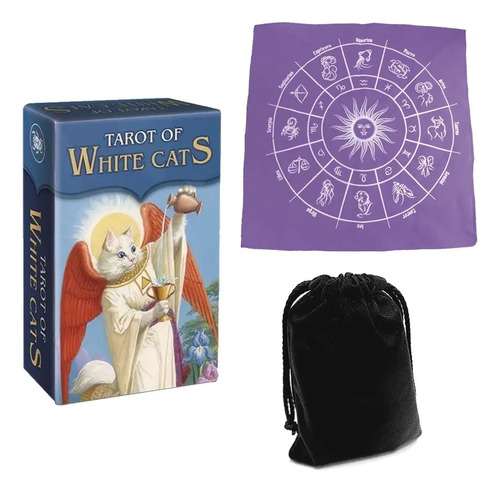 Tarot De Los Gatos Blancos White Cats Español Rider