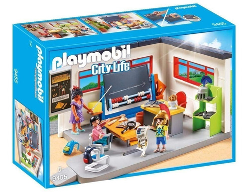 Playmobil City Life 9455 - Clase De Historia - Intek 