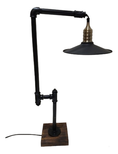 Lámpara De Escritorio, Velador Industrial
