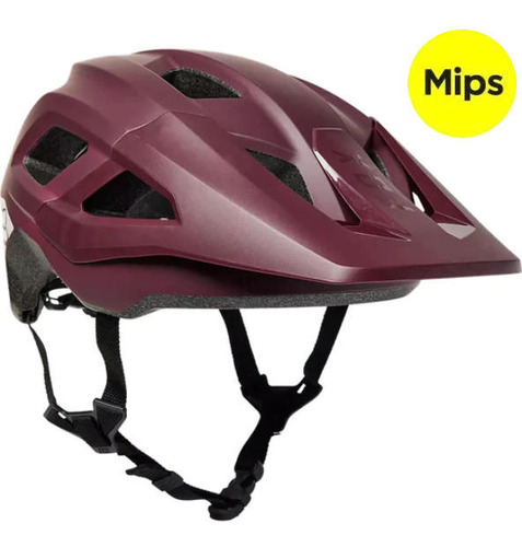 Casco Bicicleta Niño Mainframe Mips Morado Fox