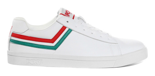 Tenis Pony Hombre Racer Tri Color Retro Casual