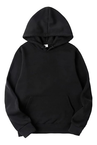 Buzos Canguros Hoodies Capucha Bolsillos Algodón