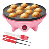 Hehogogo Eléctrico Takoyaki Maker Con Herramientas Takoyak.