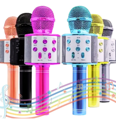 Microfone Bluetooth Sem Fio Youtube Karaoke Muda Voz Origina