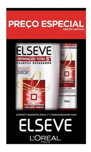 Kit Shampoo E Condicionador Elèseve Reparação Total