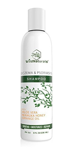 Champú Wild Naturals Para Eczema Psoriasis: 98% Natural