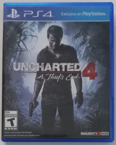 Uncharted 4: A Thief's End Ps4 Físico