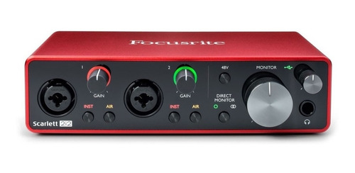 Interfaz De Audio Focusrite Scarlett 2i2 (3 Gen) Oferta!!