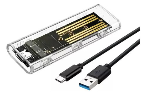 Case Externo Para Ssd Nvme M.2 10gbps Type-c Ultra Mac Intel