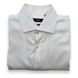 Camisa Hugo Boss Blanca Regular Fit Hombre