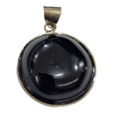 Dije De Tetragramaton Con Piedra De Obsidiana Ojo Tigre