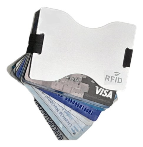 Porta Tarjetas Switch Billetera Aluminio Rfid V.crespo