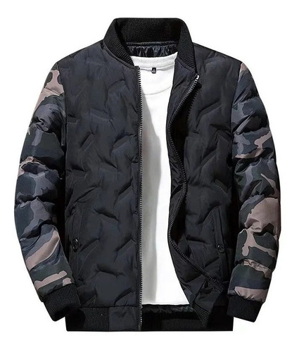 Jaqueta Bomber Camuflada Cabolsa Militar Quente