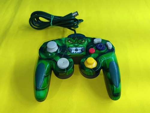 Control Original Gamecube Edicion Marvel Hulk Vengadores