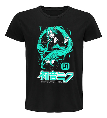Playera Hatsune Miku Cv01 Vocaloid Anime Manga | Meses sin interés