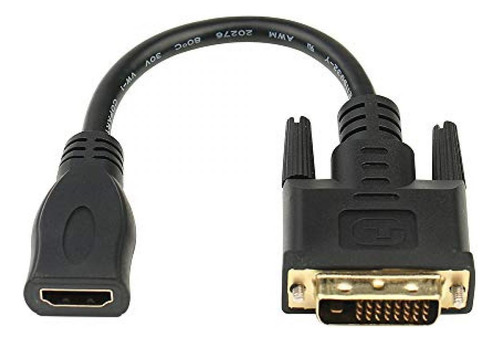 Dvi A Hdmi Adaptador Anbear Bi-direccional Hdmi Hembra A Dvi