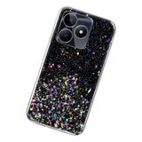 Funda Para Realme C53 C51 Estrellas Luna Parpadeo Secuela