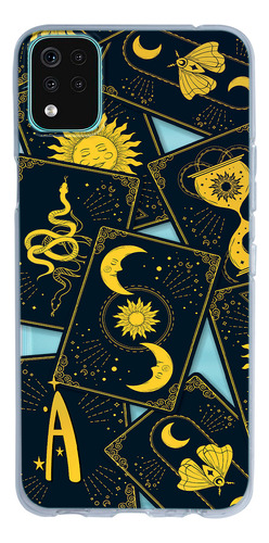 Funda Para LG Cartas Tarot Personalizada Con Inicial